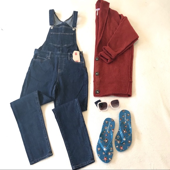 Levi’s👖Denim Skinny Overall Bib Jumper Dungare XS - Picture 5 of 9